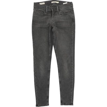 Levi's 710 Women Grey Skinny Slim Stretch Jeans W27 L30