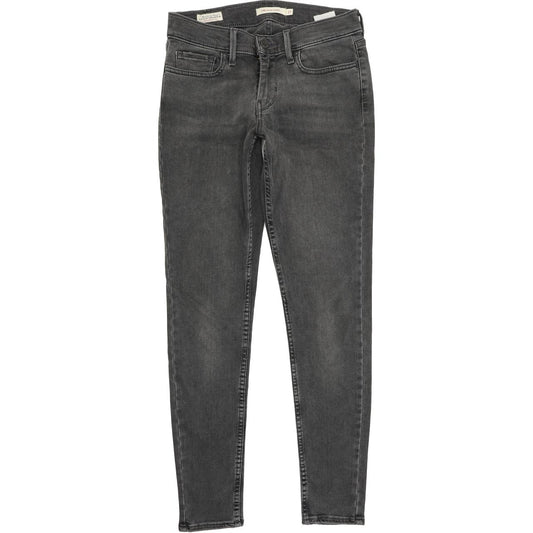 Levi's 710 Women Grey Skinny Slim Stretch Jeans W27 L30