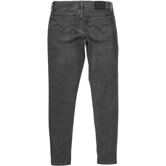 Levi's 710 Women Grey Skinny Slim Stretch Jeans W27 L30