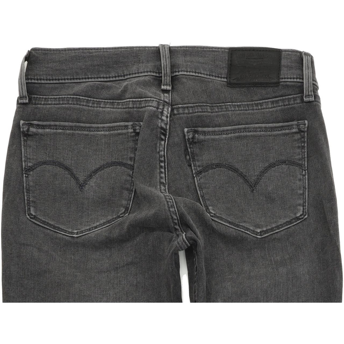 Levi's 710 Women Grey Skinny Slim Stretch Jeans W27 L30