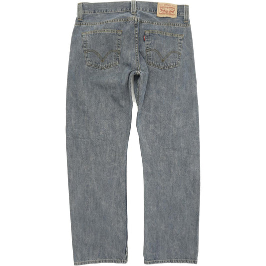 Levi's 506 Men Blue Straight Regular Jeans W34 L30