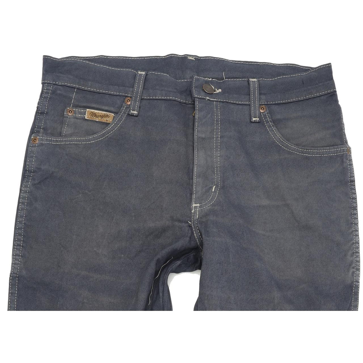 Wrangler Texas Men Blue Straight Regular Stretch Jeans W32 L34