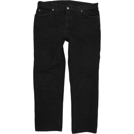 Mustang Men Black Straight Regular Jeans W40 L32