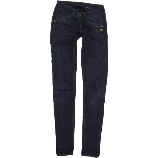 G-Star Midge Cody Women Blue Skinny Slim Jeans W25 L32