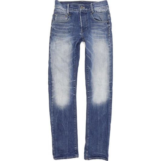 G-Star New Radar Men Blue Straight Slim Jeans W29 L34