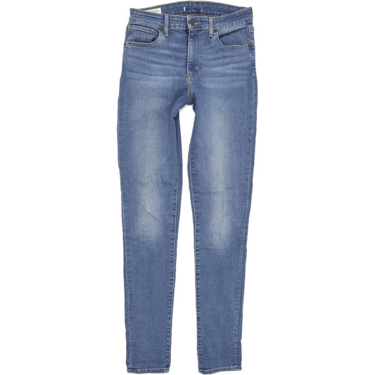 Levi's 712 Men Blue Skinny Slim Stretch Jeans W28 L32