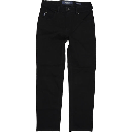 Pioneer Peter Men Black Straight Regular Stretch Jeans W33 L32