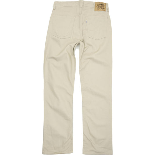 Levi's 566 Men Beige Straight Regular Jeans W33 L34