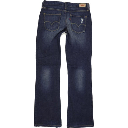 Levi's 553 Women Blue Bootcut Regular Stretch Jeans W28 L32