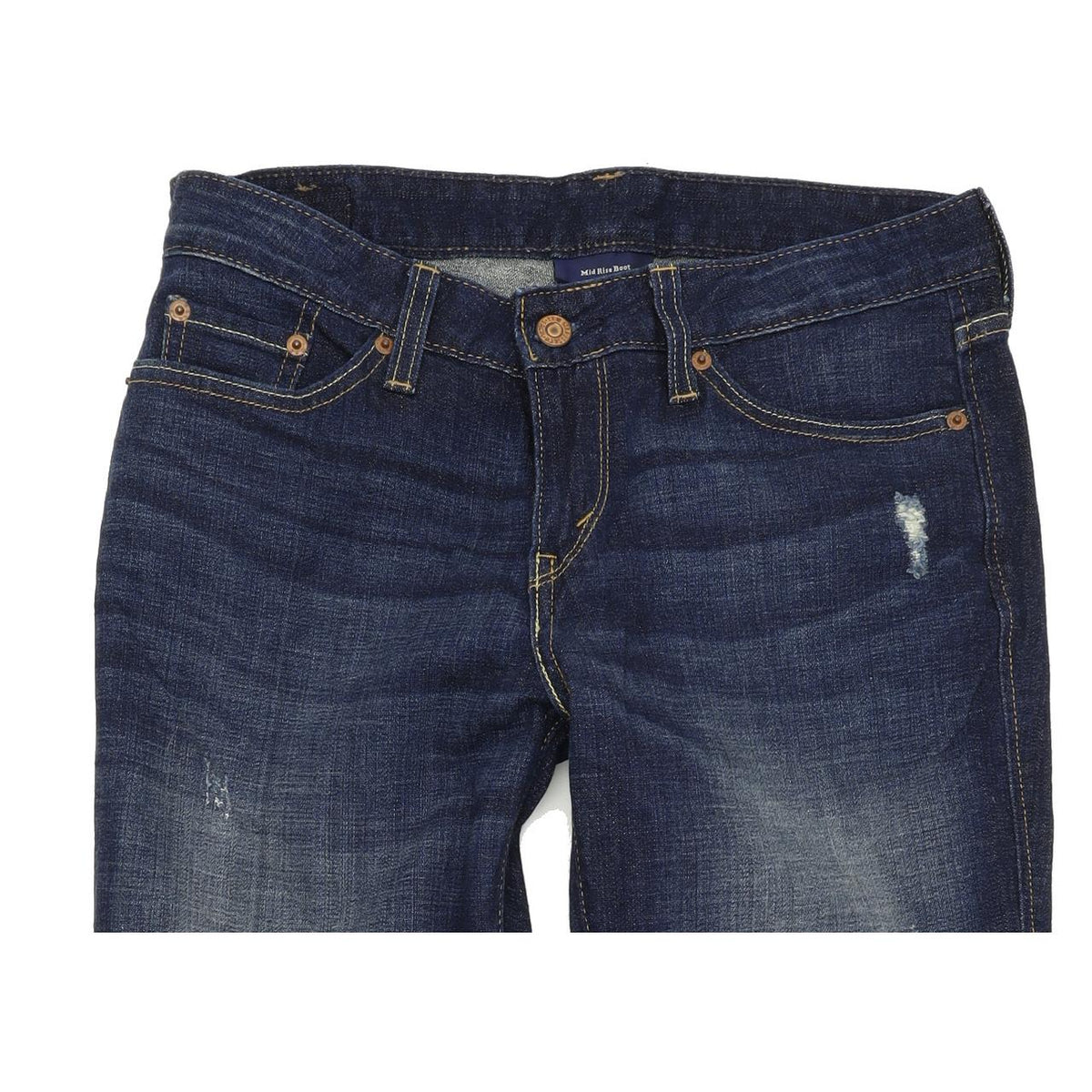 Levi's 553 Women Blue Bootcut Regular Stretch Jeans W28 L32
