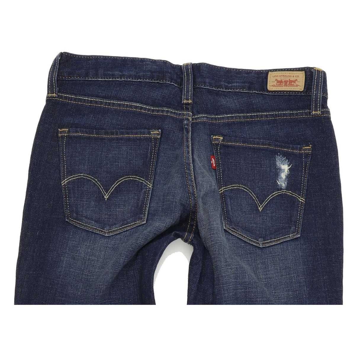 Levi's 553 Women Blue Bootcut Regular Stretch Jeans W28 L32
