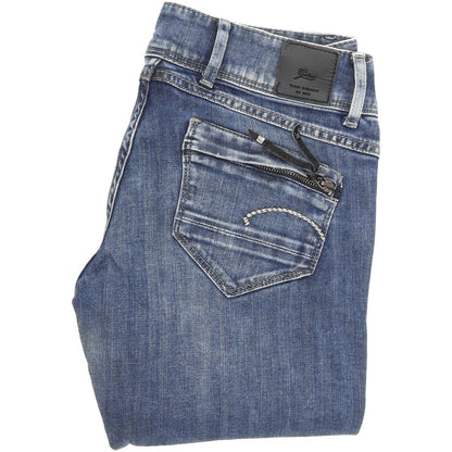 G-Star Midge Cody Women Blue Skinny Slim Stretch Jeans W27 L32