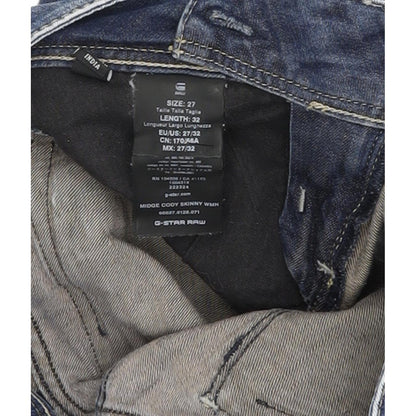 G-Star Midge Cody Women Blue Skinny Slim Stretch Jeans W27 L32