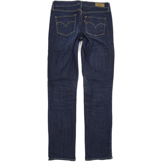Levi's Women Blue Straight Regular Stretch Jeans W30 L34