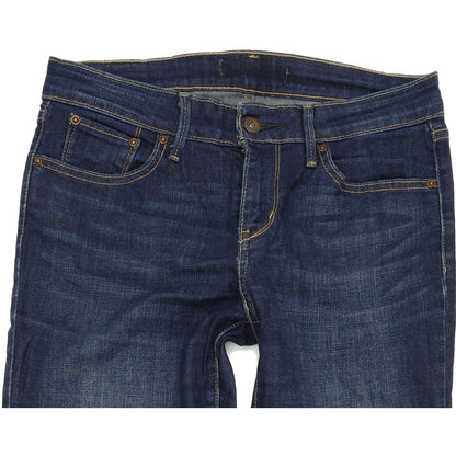 Levi's Women Blue Straight Regular Stretch Jeans W30 L34