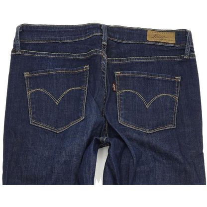 Levi's Women Blue Straight Regular Stretch Jeans W30 L34