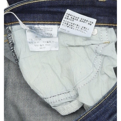 Levi's Women Blue Straight Regular Stretch Jeans W30 L34