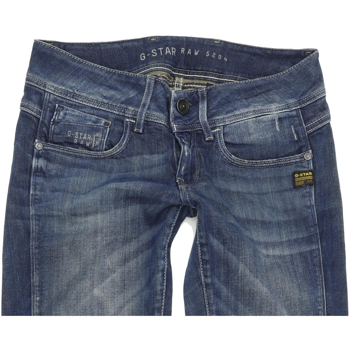 G-Star Midge Cody Women Blue Skinny Slim Stretch Jeans W25 L32