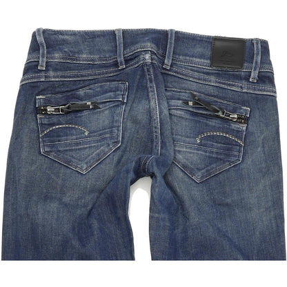 G-Star Midge Cody Women Blue Skinny Slim Stretch Jeans W25 L32