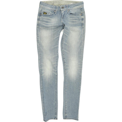 G-Star Midge  Women Blue Skinny Slim Stretch Jeans W25 L32