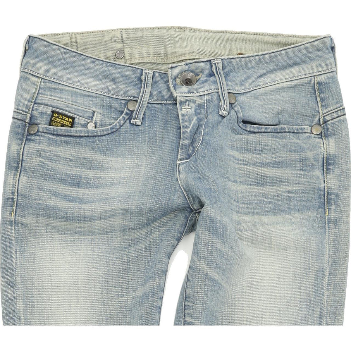 G-Star Midge  Women Blue Skinny Slim Stretch Jeans W25 L32
