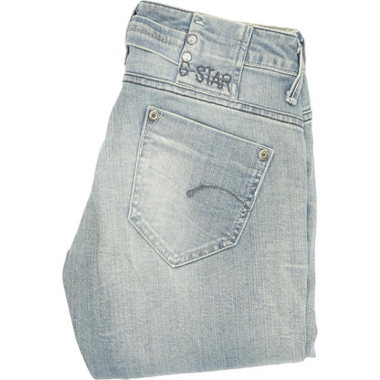 G-Star Midge  Women Blue Skinny Slim Stretch Jeans W25 L32