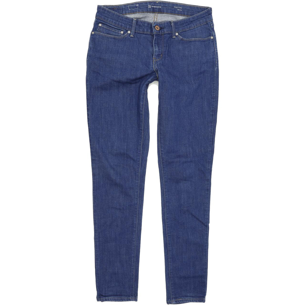 Levi's Demi Curve Women Blue Skinny Slim Stretch Jeans W28 L32