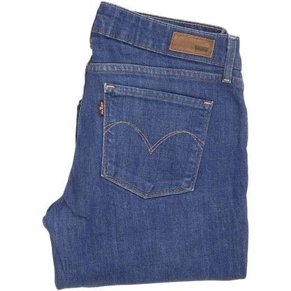 Levi's Demi Curve Women Blue Skinny Slim Stretch Jeans W28 L32
