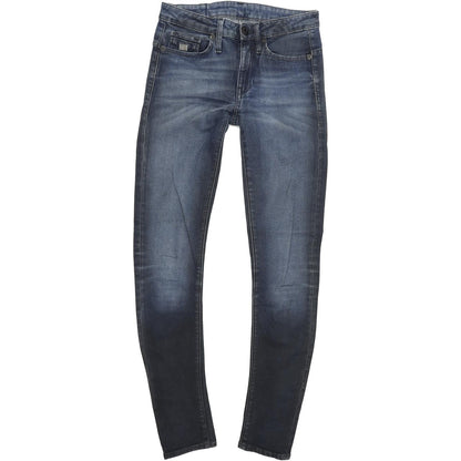 G-Star Midge Women Blue Skinny Slim Stretch Jeans W25 L30
