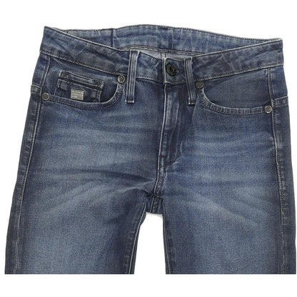 G-Star Midge Women Blue Skinny Slim Stretch Jeans W25 L30