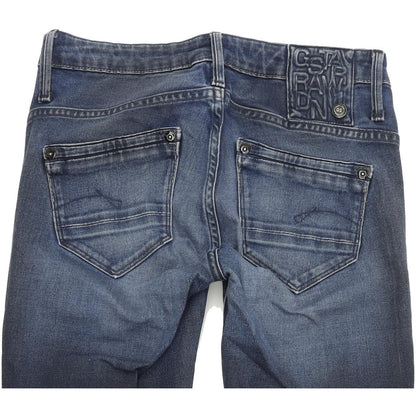 G-Star Midge Women Blue Skinny Slim Stretch Jeans W25 L30