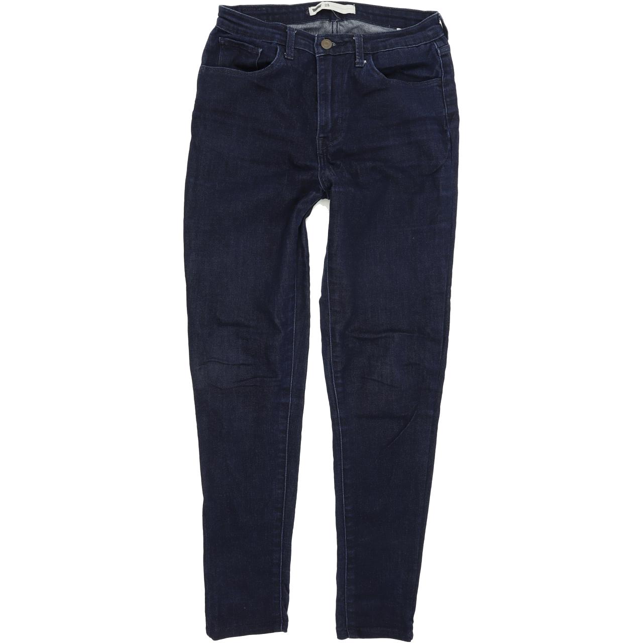 Levi's Women Blue Straight Regular Stretch Jeans W28 L30
