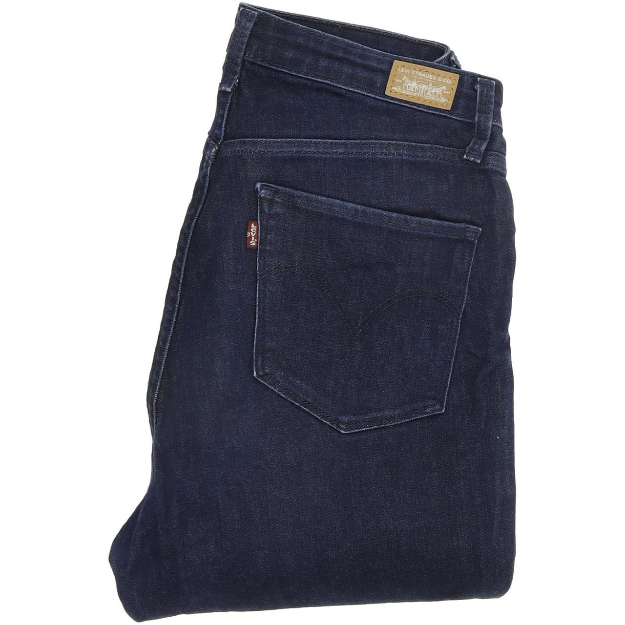 Levi's Women Blue Straight Regular Stretch Jeans W28 L30