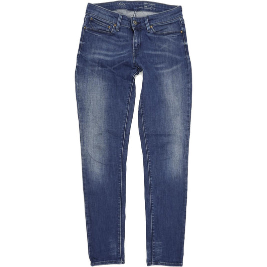 Levi's Demi Curve Women Blue Skinny Slim Stretch Jeans W27 L32