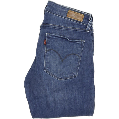 Levi's Demi Curve Women Blue Skinny Slim Stretch Jeans W27 L32
