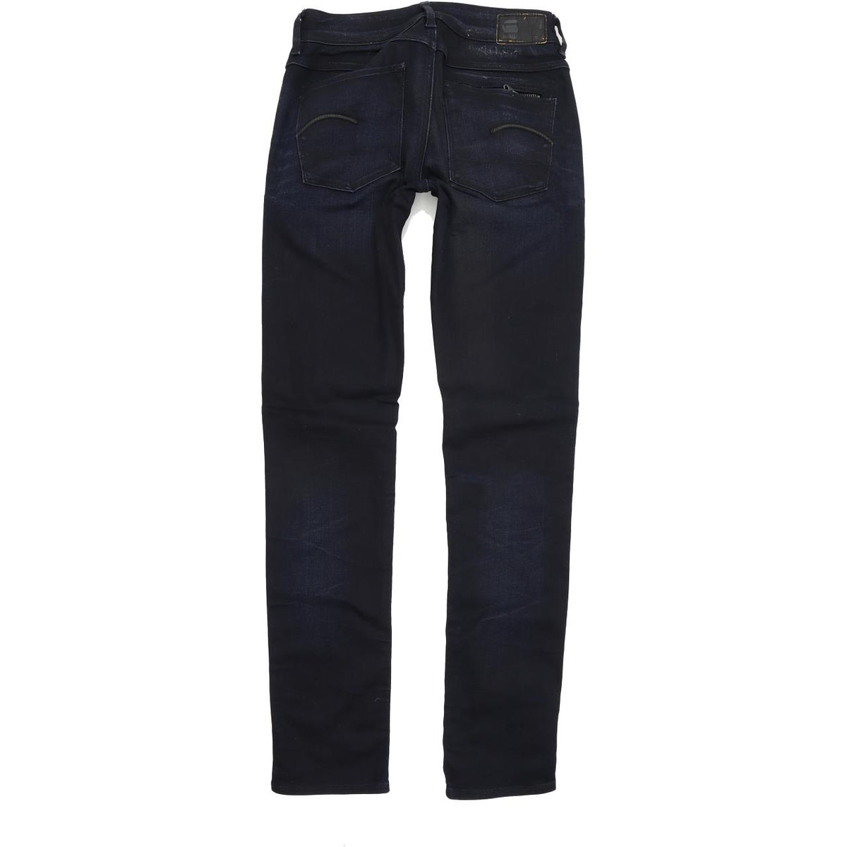 G-Star Attacc Women Blue Straight Regular Stretch Jeans W28 L32