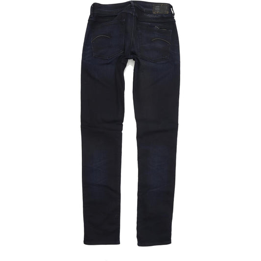 G-Star Attacc Women Blue Straight Regular Stretch Jeans W28 L32