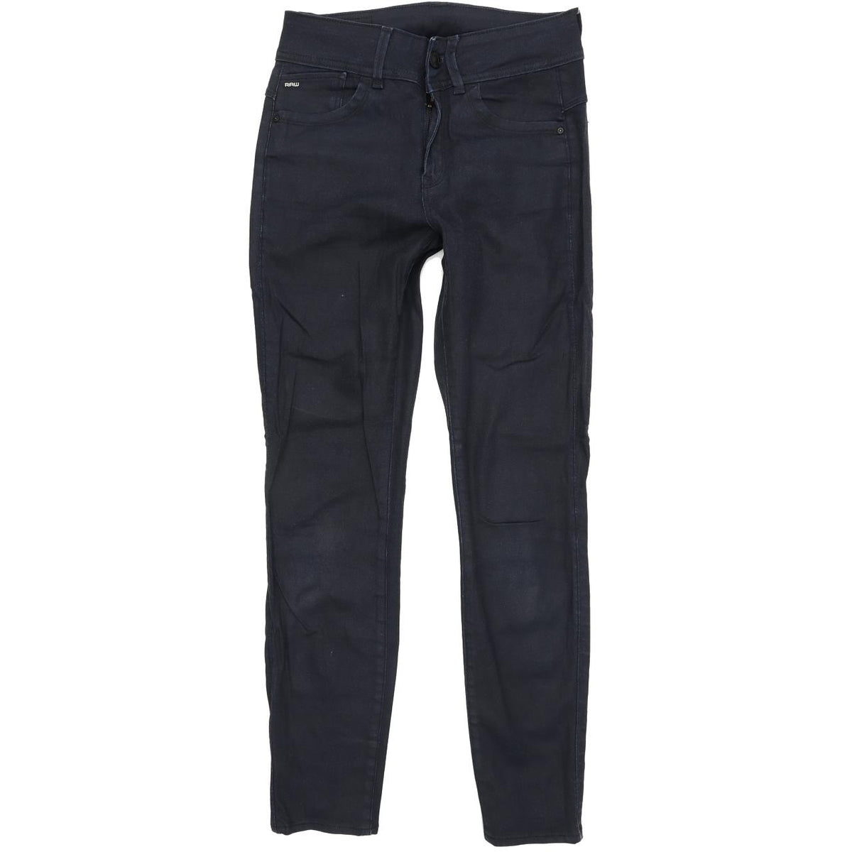 G-Star Lynn High Women Blue Skinny Slim Stretch Jeans W26 L30