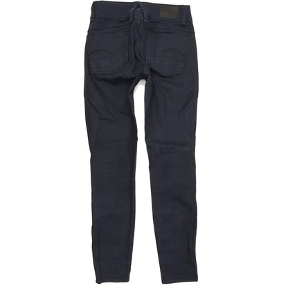 G-Star Lynn High Women Blue Skinny Slim Stretch Jeans W26 L30