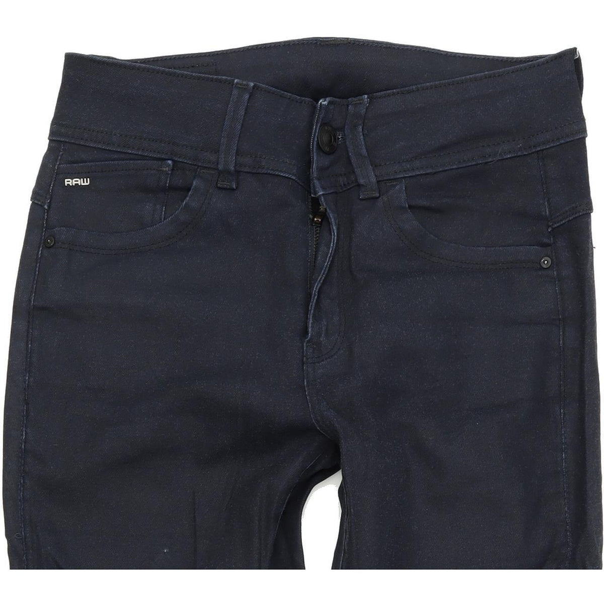 G-Star Lynn High Women Blue Skinny Slim Stretch Jeans W26 L30