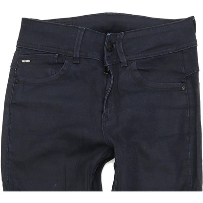G-Star Lynn High Women Blue Skinny Slim Stretch Jeans W26 L30