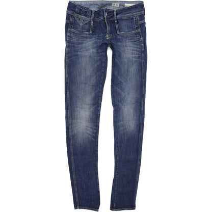 G-Star Cube Women Blue Skinny Slim Stretch Jeans W30 L34