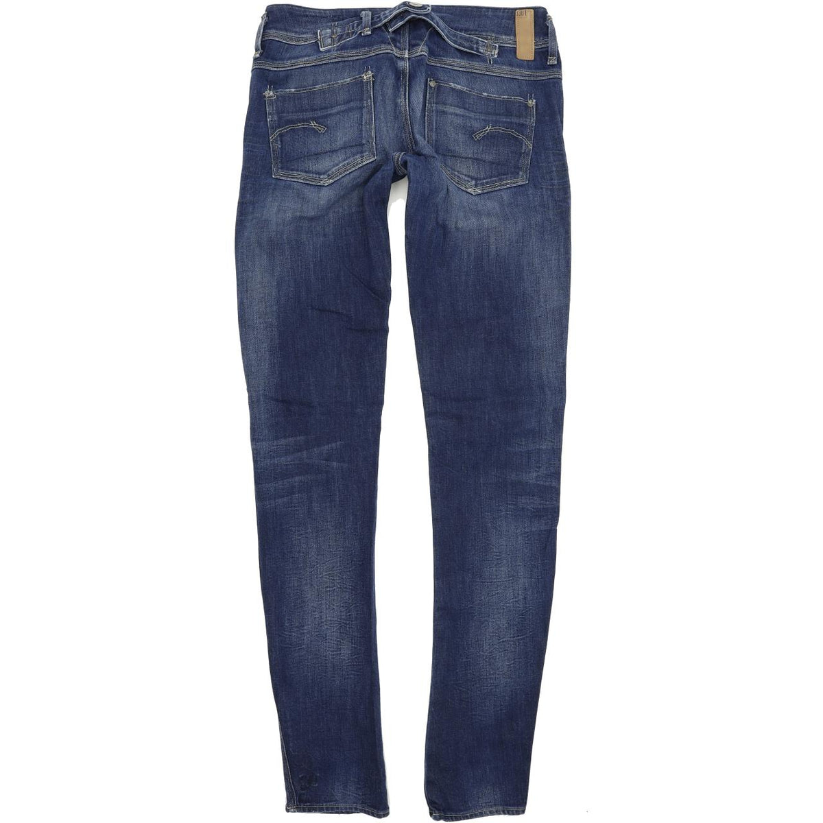 G-Star Cube Women Blue Skinny Slim Stretch Jeans W30 L34