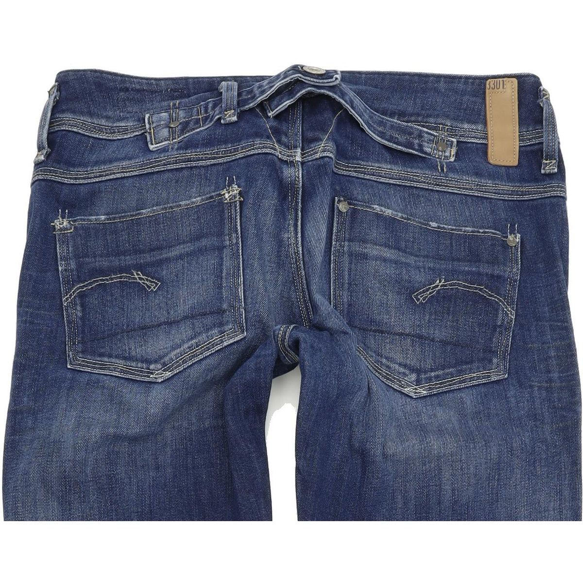 G-Star Cube Women Blue Skinny Slim Stretch Jeans W30 L34