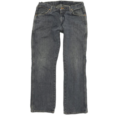 Wrangler Men Blue Straight Regular Jeans W33 L32