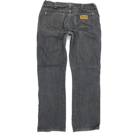 Wrangler Men Blue Straight Regular Jeans W33 L32