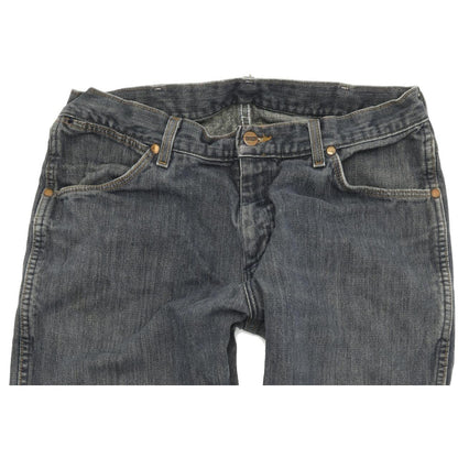 Wrangler Men Blue Straight Regular Jeans W33 L32