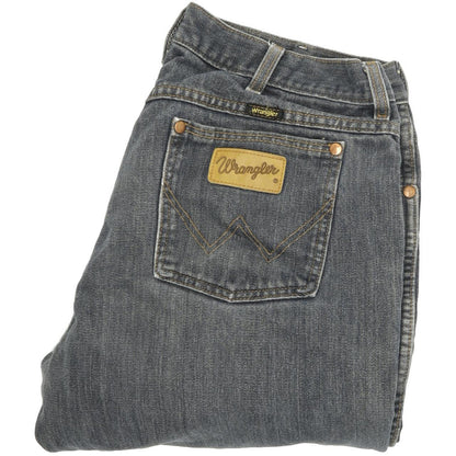 Wrangler Men Blue Straight Regular Jeans W33 L32