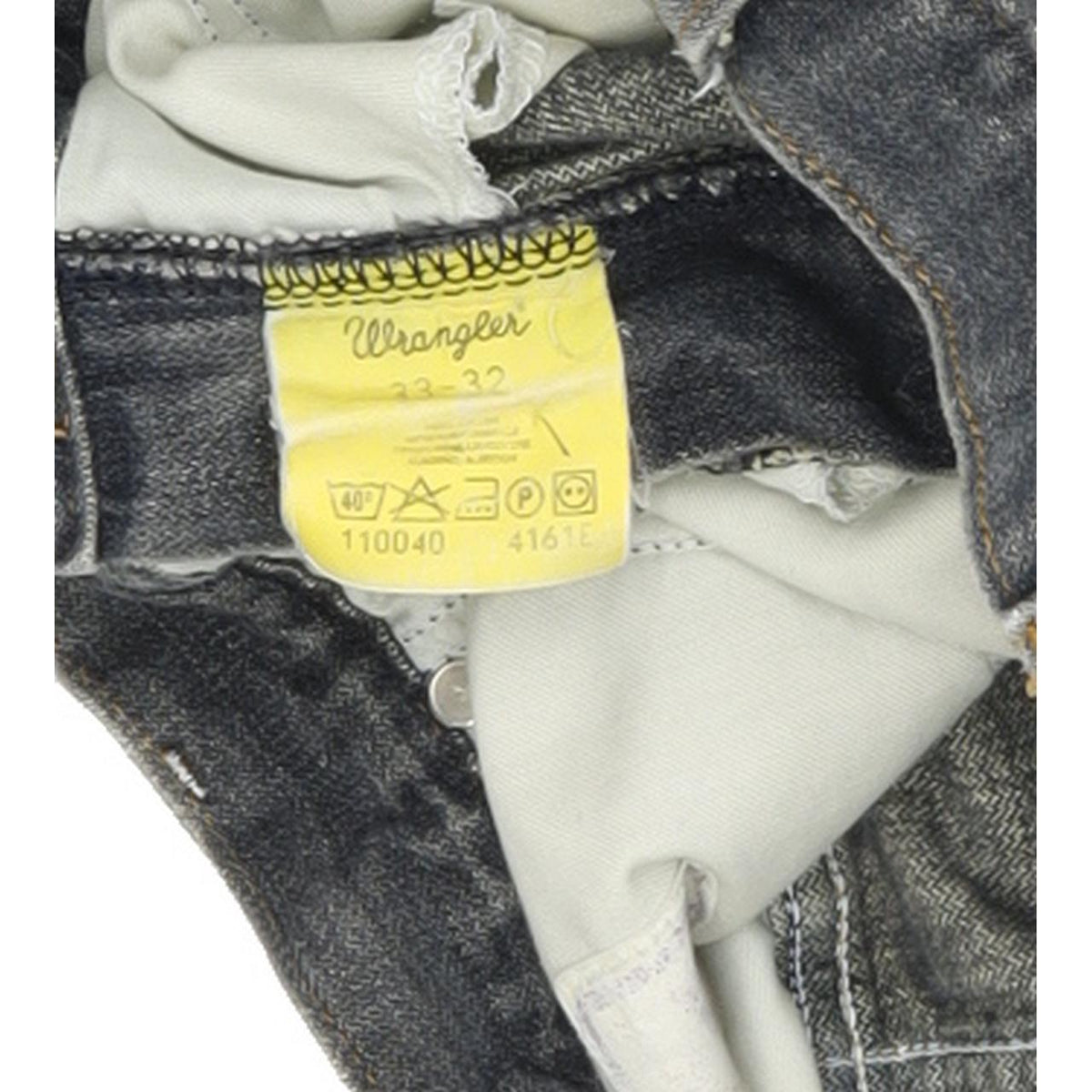 Wrangler Men Blue Straight Regular Jeans W33 L32