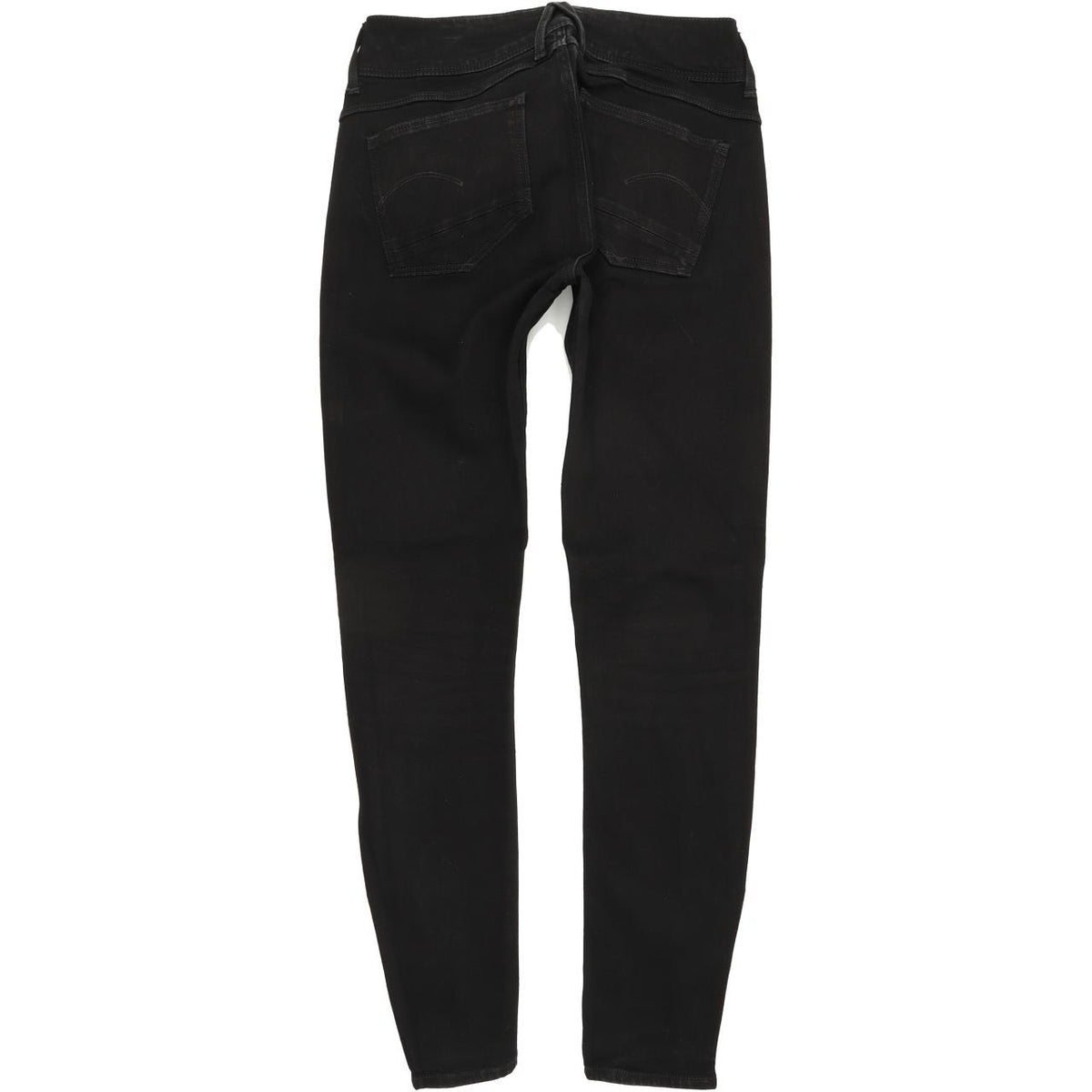 G-Star Lynn Mid Ankle Women Black Skinny Slim Jeans W27 L32